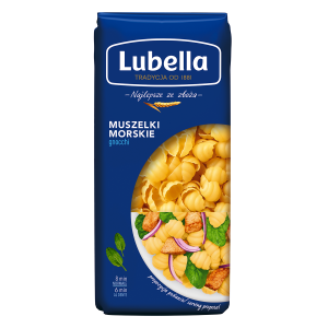 Lubella Gnocchi Makaron Muszelki morskie 400 g X12