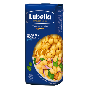 Lubella Gnocchi Makaron Muszelki morskie 400 g X12