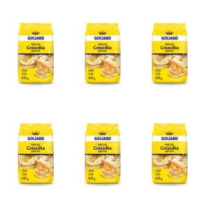 Goliard makaron familijny gniazdka 400 g X6