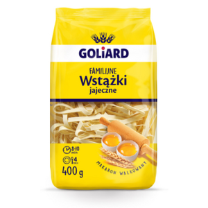 Goliard makaron familijny wstążki 400g X6