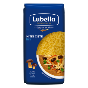 Lubella Filini Makaron Nitki cięte 400 g X18