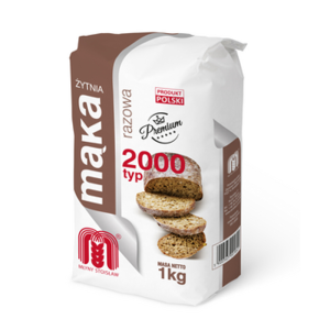 Młyny Stoisław Mąka żytnia typ 2000 razowa 1 kg