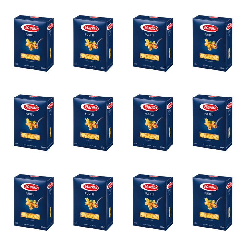 BARILLA Makaron Fusilli 500 g X12