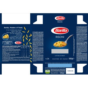 BARILLA Makaron Risoni 500 g X16