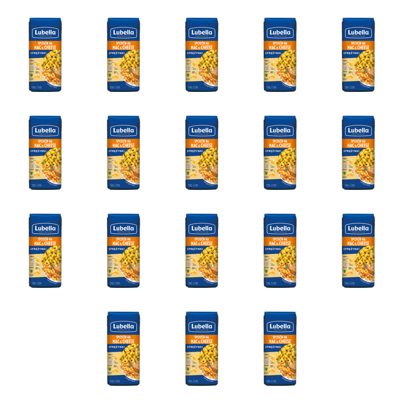 Lubella Makaron Sprężynki 400 g X18