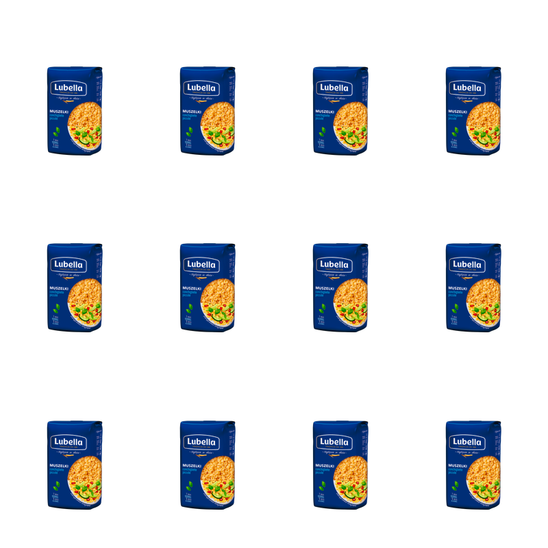 Lubella Conchigliette Piccole Makaron Muszelki małe 400 g X12