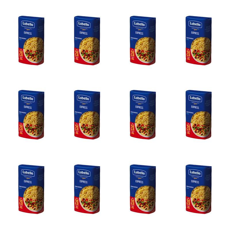 Lubella Express Makaron świderki 400 g X12