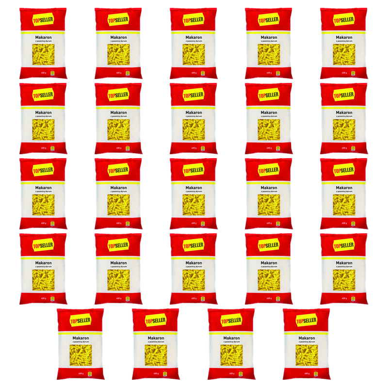 Makaron Świderki Fussli z Pszenicą Durum Bezjajeczny - TOPSELLER 400g X24