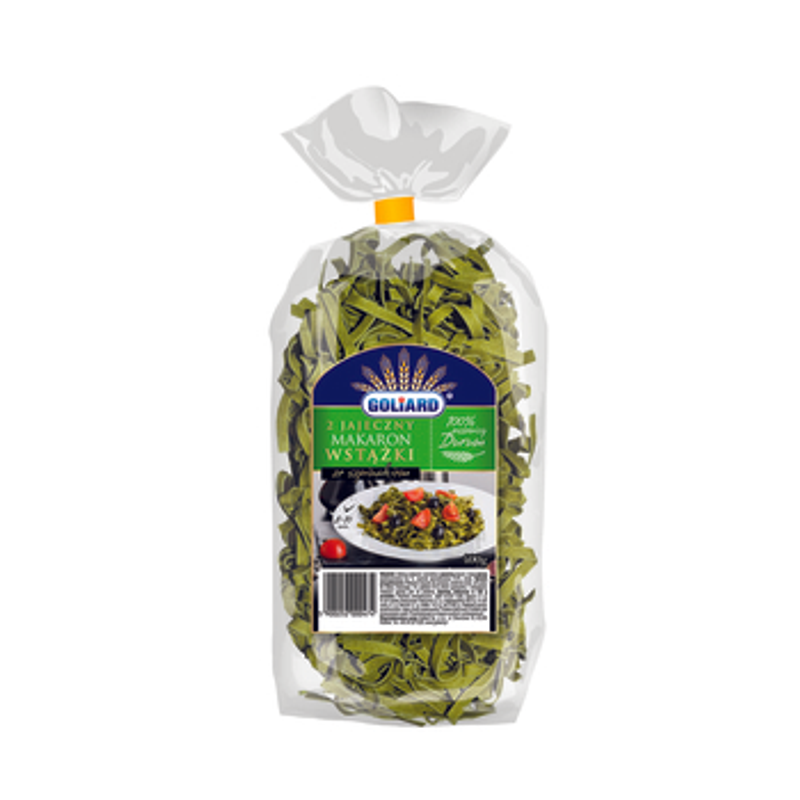 Goliard makaron wstążki ze szpinakiem 400g