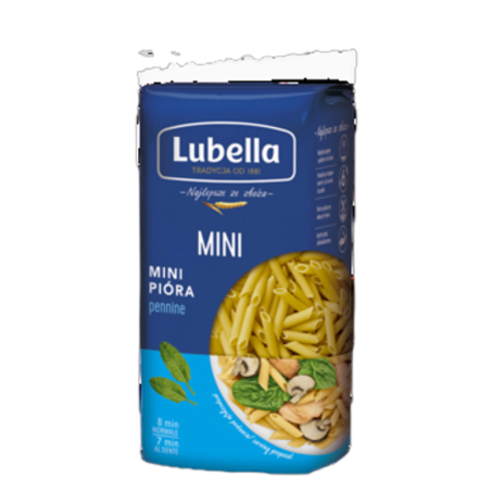 Lubella Makaron mini pióra pennine 400 g