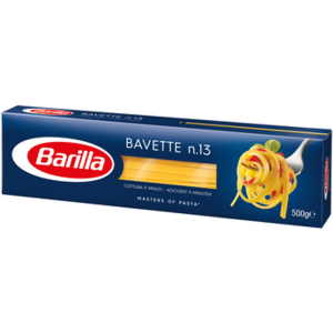 Makaron Włoski Bavette n13 z Pszenicy Durum Długi Płaski - Barilla 500 g