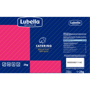 Lubella Catering Makaron Wstążka Cięta 2 kg