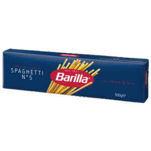 Makaron Włoski Spaghetti n.5 z Pszenicy Durum Długi - Barilla 500 g