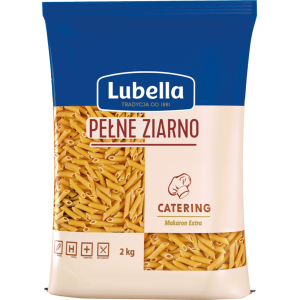Lubella Catering Pełne Ziarno Makaron Pióra 2 kg
