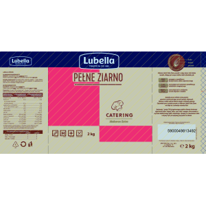 Lubella Catering Pełne Ziarno Makaron Pióra 2 kg