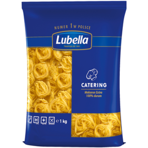 Lubella Catering Makaron gniazda wstęgi tagliatelle 1 kg