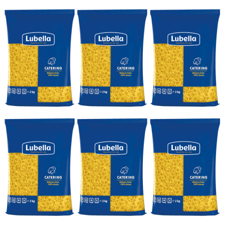 Lubella Catering Makaron świder 2 kg X6