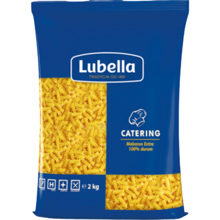 Makaron Świderki 100% z Pszenicy Durum Duża Paczka - Lubella Catering 2 kg