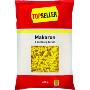 Makaron Świderki Fussli z Pszenicą Durum Bezjajeczny - TOPSELLER 400g
