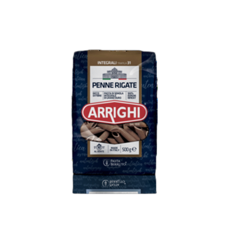 Arrighi makaron pełnoziarnisty rurka skośna 500g