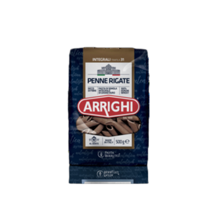 Arrighi makaron pełnoziarnisty rurka skośna 500g