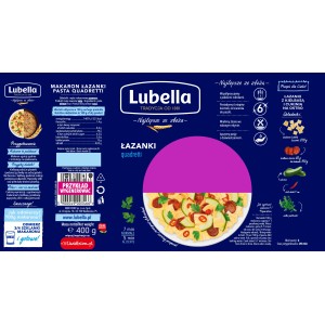 Lubella Makaron łazanki 400 g
