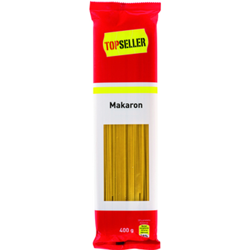 TOPSELLER Makaron Pszenny Spaghetti do Dań Włoskich Bolognese Długi 400 g