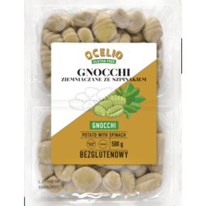 Ocelio bezglutenowe gnocchi ze szpinakiem 500 g
