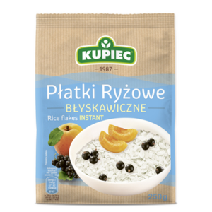 KUPIEC Płatki ryżowe błyskawiczne 250g X6