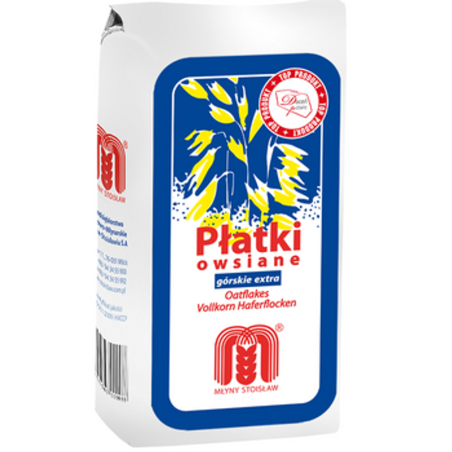 Młyny Stoisław Płatki owsiane górskie ekstra 0,5 kg