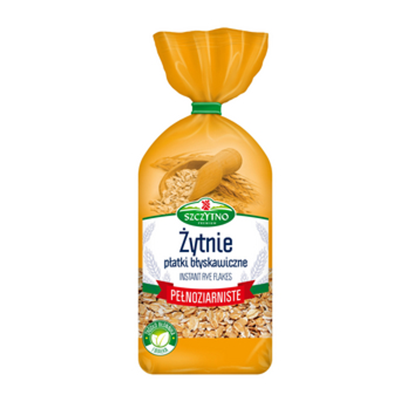 Szczytno Płatki pełnoziarniste żytnie 400g