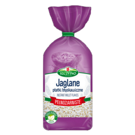 Szczytno Płatki pełnoziarniste jaglane 400g