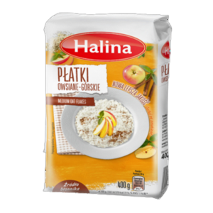 Halina Płatki Owsiane Górskie 400g