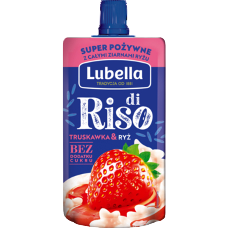 Lubella Di Riso przekąska truskawka i ryż 100 g
