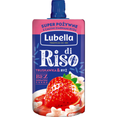 Lubella Di Riso przekąska truskawka i ryż 100 g
