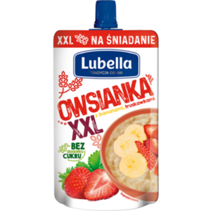 Lubella Owsianka XXL z bananami i truskawkami 170g