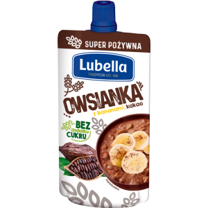 Lubella Owsianka z bananami i kakao 100 g