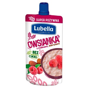 Lubella Owsianka z malinami i daktylami 100g