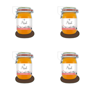 Miód wielokwiatowy Królowa Pszczół 1,4 kg komfort X4