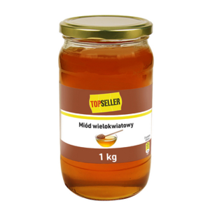 TOPSELLER Miód Wielokwiatowy 1 kg X6