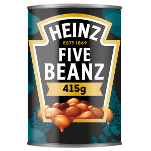 HEINZ Five Beanz - 5 rodzajów fasoli w sosie pomidorowym 415g