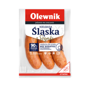 Kiełbasa śląska z szynki 500 g Olewnik