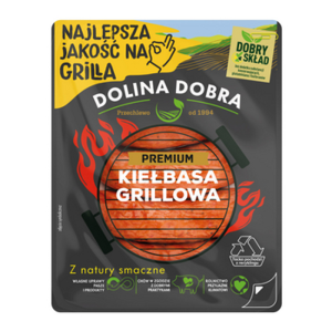 Kiełbasa grillowa Premium 375 g Dolina Dobra