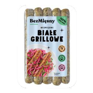 Bezmięsne Kiełbaski białe 180g