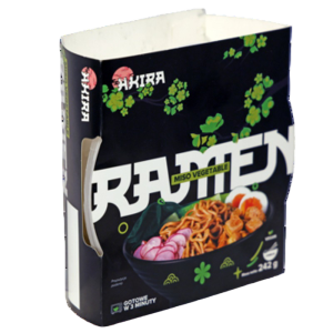 Akira zupa instant ramen bowl miso vegetable 242g