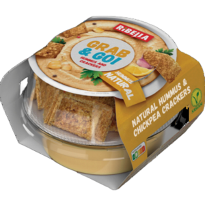 Ribella Grab & Go Hummus z krakersami z ciecierzycy 130g