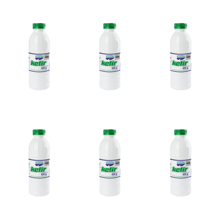 Kefir Krasnystaw 2% - Naturalny Probiotyk Żywe Kulturty Bakterii 420 g X6