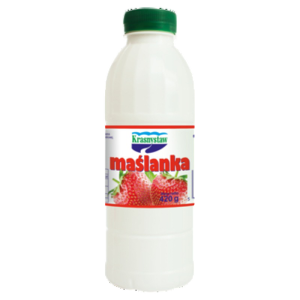 Krasnystaw Maślanka truskawkowa 420 g