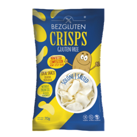 Chipsy solone Bezgluten 70g