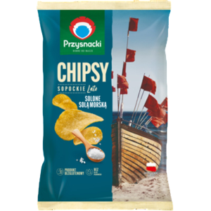 Przysnacki chipsy Sopockie lato solone solą morską 30 g